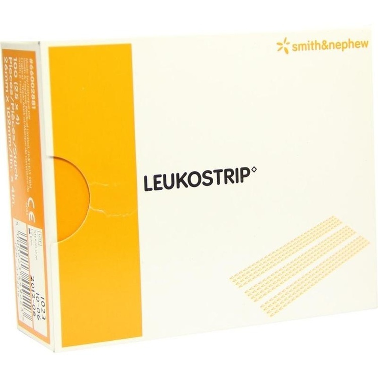 LEUKOSTRIP Wundnahtstreifen 26x102 mm Box 25X4 St