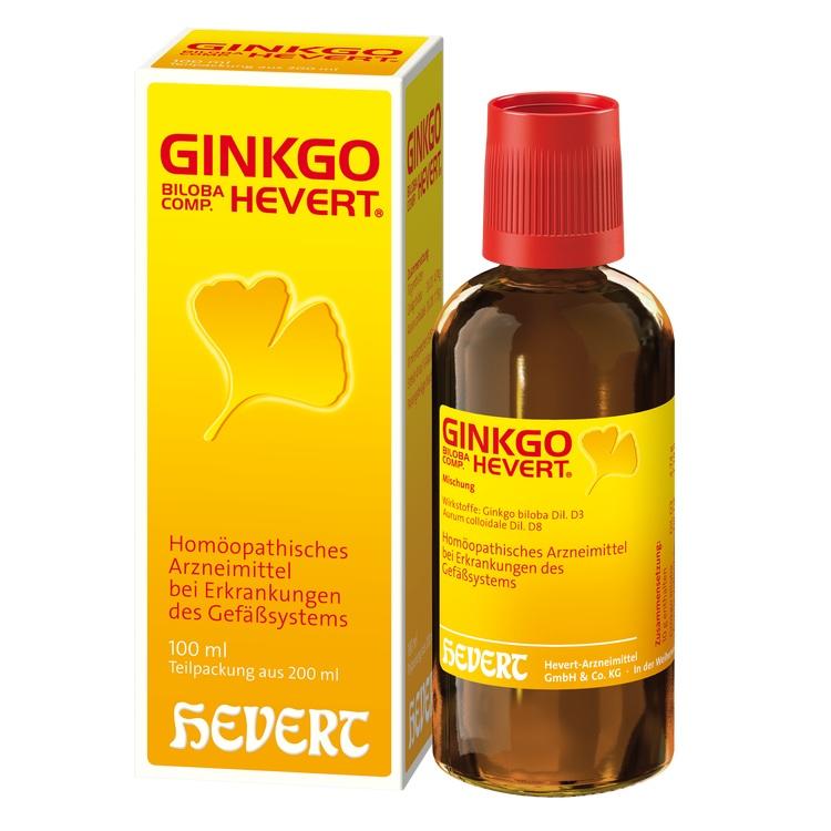 GINKGO BILOBA COMP.Hevert Tropfen 200 ml
