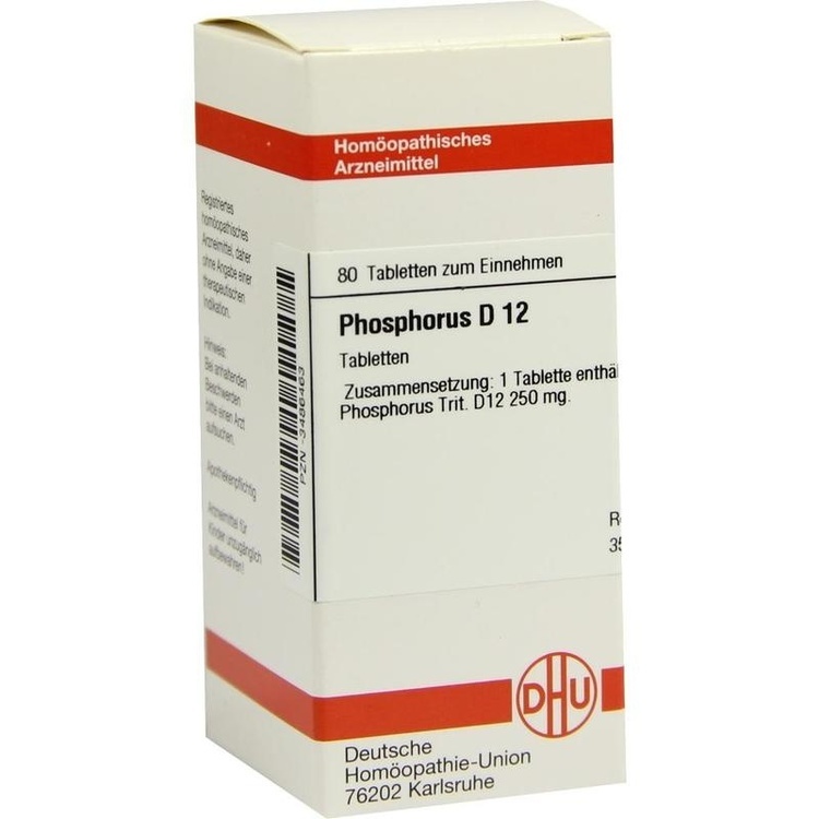 PHOSPHORUS D 12 Tabletten 80 St