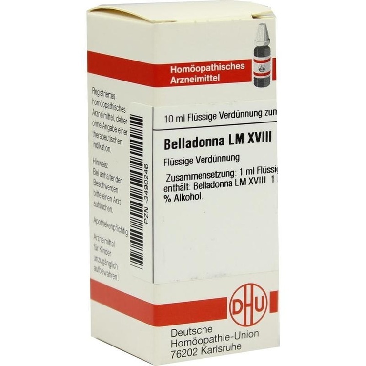 BELLADONNA LM XVIII Dilution 10 ml