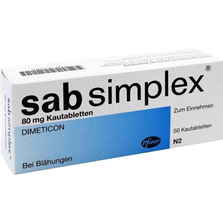 SAB simplex Kautabletten 50 St