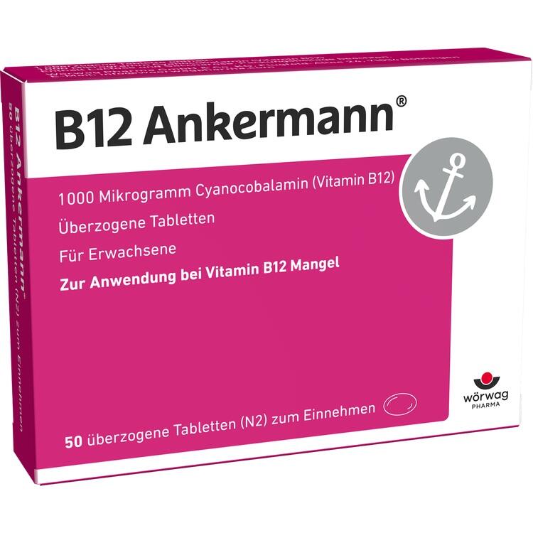 B12 ANKERMANN überzogene Tabletten 50 St