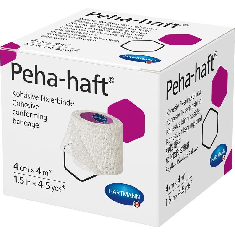 PEHA-HAFT Fixierbinde latexfrei 4 cmx4 m 1 St