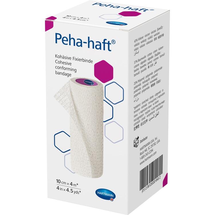 PEHA-HAFT Fixierbinde latexfrei 10 cmx4 m 1 St