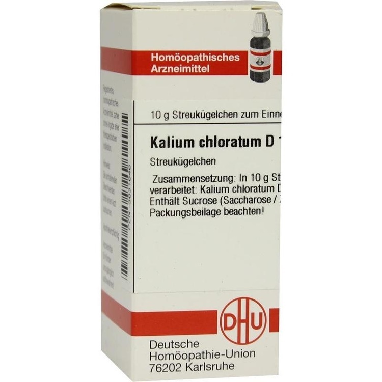 KALIUM CHLORATUM D 12 Globuli 10 g