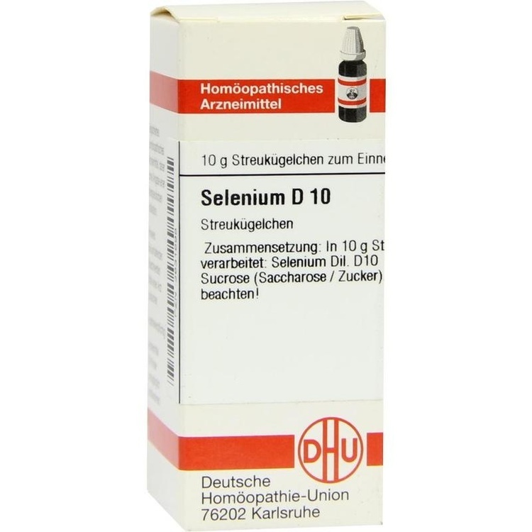 SELENIUM D 10 Globuli 10 g