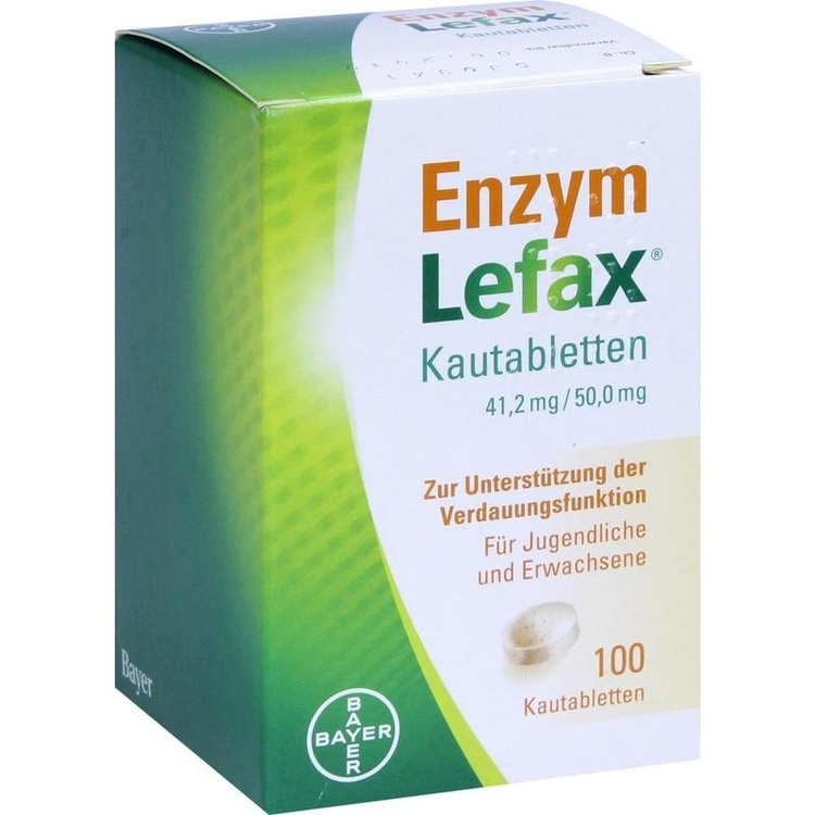 ENZYM LEFAX Kautabletten 100 St