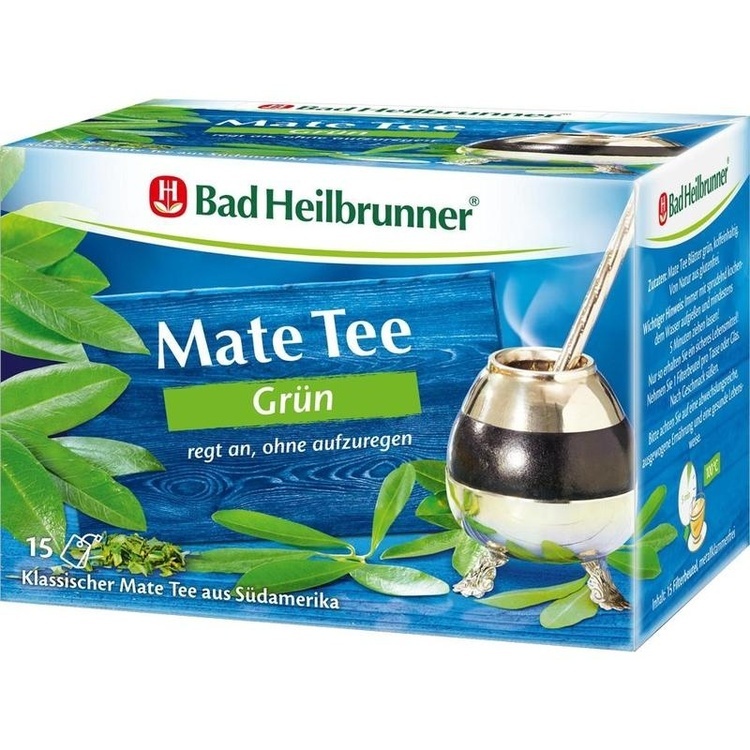 BAD HEILBRUNNER Mate Tee grün Filterbeutel 15X1.8 g