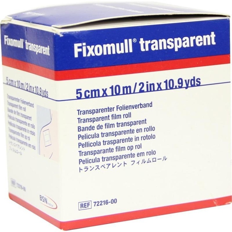 FIXOMULL transparent 5 cmx10 m 1 St