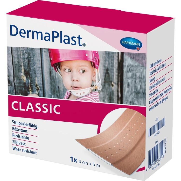 DERMAPLAST CLASSIC Wundpflaster 4 cmx5 m 1 St