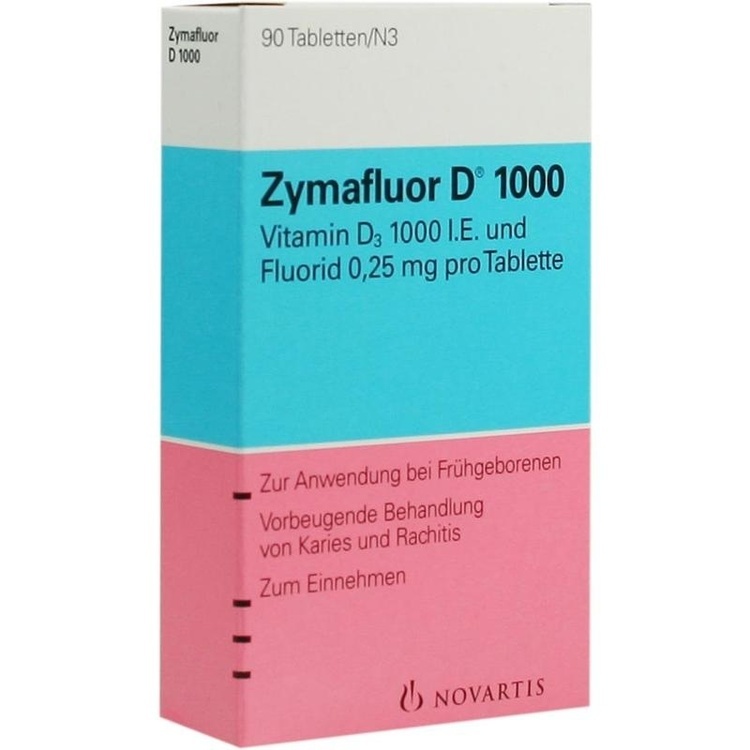 ZYMAFLUOR D 1.000 Tabletten 90 St