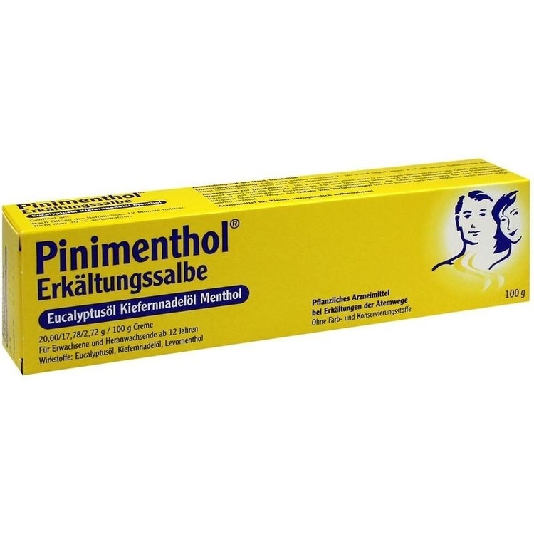 PINIMENTHOL Erkältungssalbe Eucal./Kiefern./Menth. 100 g