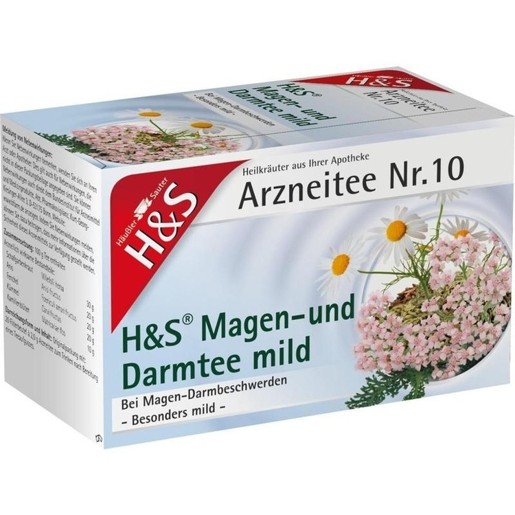 H&S Magen- und Darmtee mild Filterbeutel 20X2.0 g