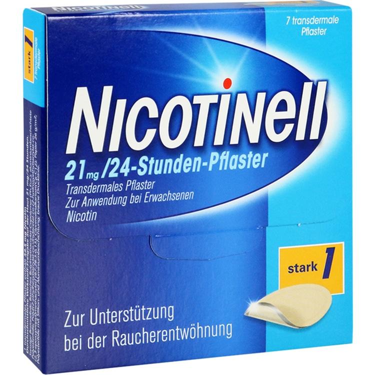 NICOTINELL 21 mg/24-Stunden-Pflaster 52,5mg 7 St