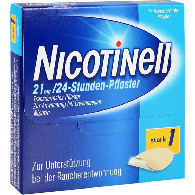 NICOTINELL 21 mg/24-Stunden-Pflaster 52,5mg 14 St