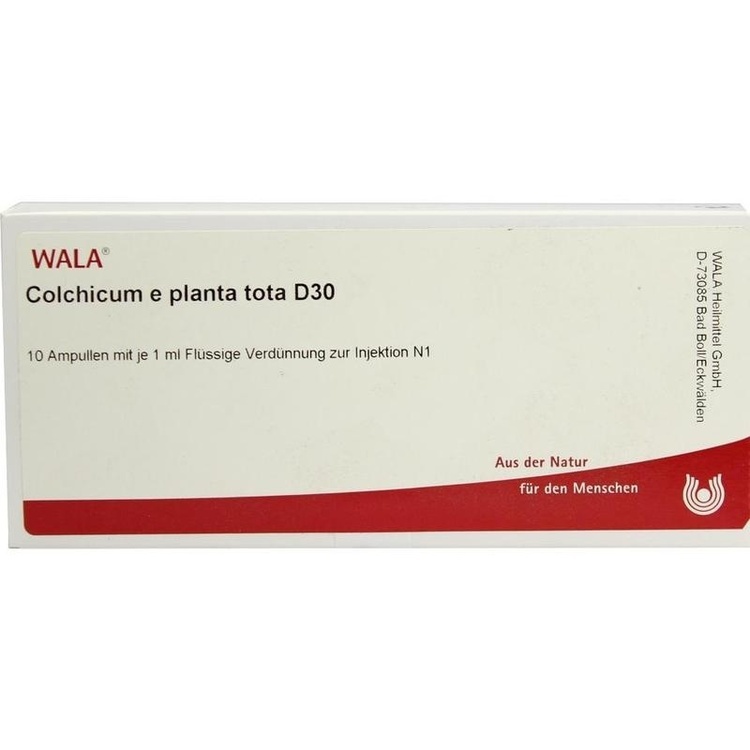 COLCHICUM E planta tota D 30 Ampullen 10X1 ml