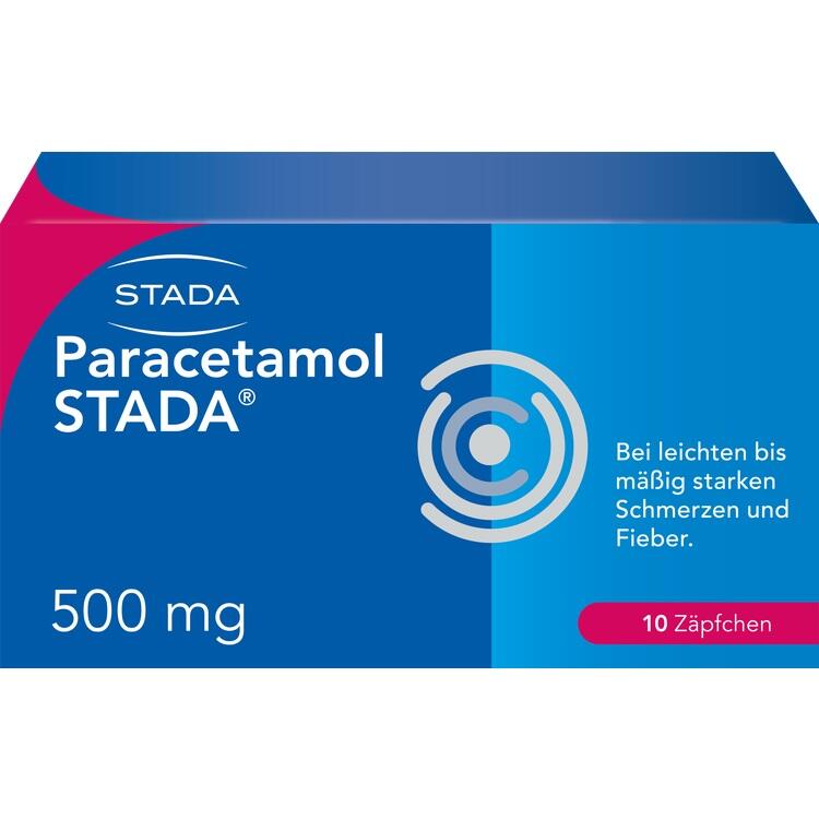 PARACETAMOL STADA 500 mg Zäpfchen 10 St