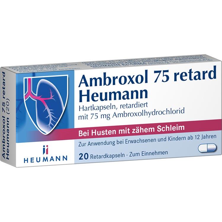 AMBROXOL 75 retard Heumann Kapseln 20 St