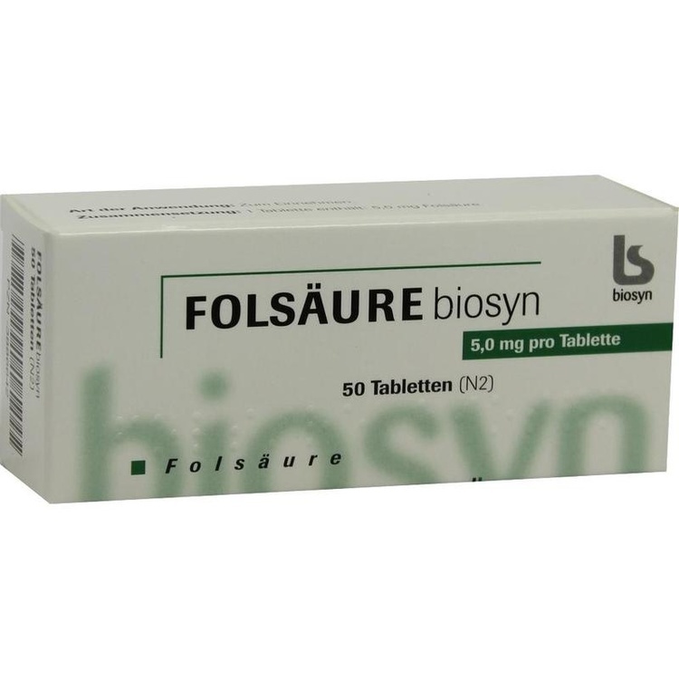 FOLSÄURE 5 mg Tabletten 50 St