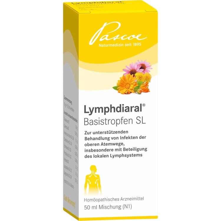 LYMPHDIARAL BASISTROPFEN SL 50 ml