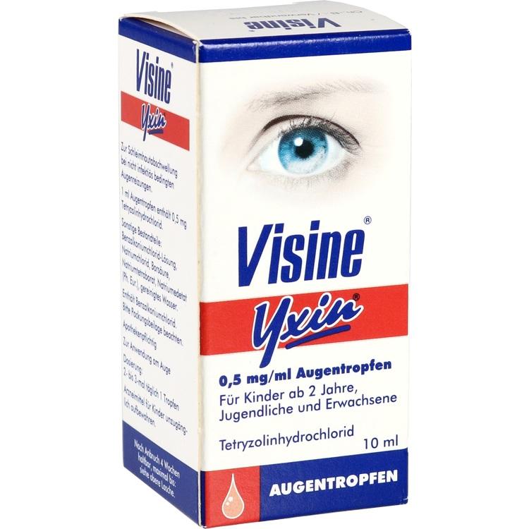 VISINE Yxin 0,5 mg/ml Augentropfen 10 ml