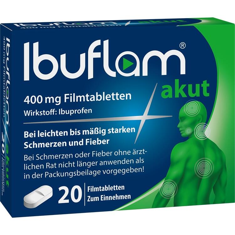 IBUFLAM akut 400 mg Filmtabletten 20 St