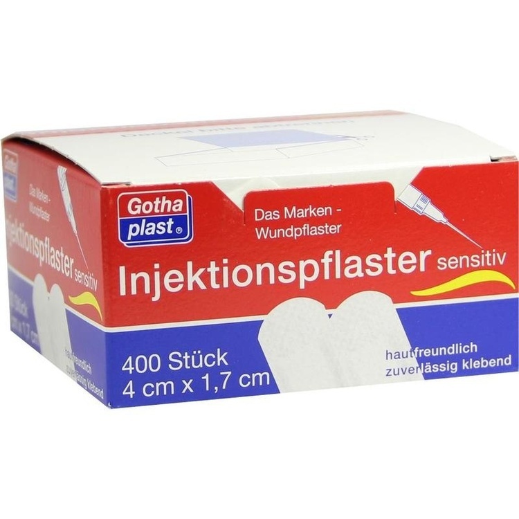 GOTHAPLAST Injektionspfl.sensitiv 1,7x4 cm 400 St