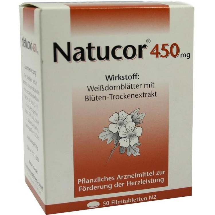 NATUCOR 450 mg Filmtabletten 50 St
