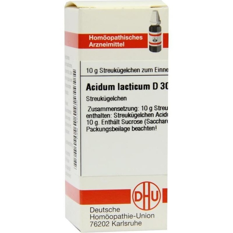 ACIDUM LACTICUM D 30 Globuli 10 g