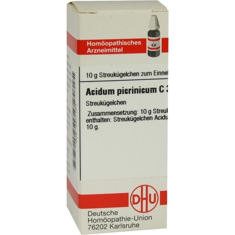 ACIDUM PICRINICUM C 30 Globuli 10 g