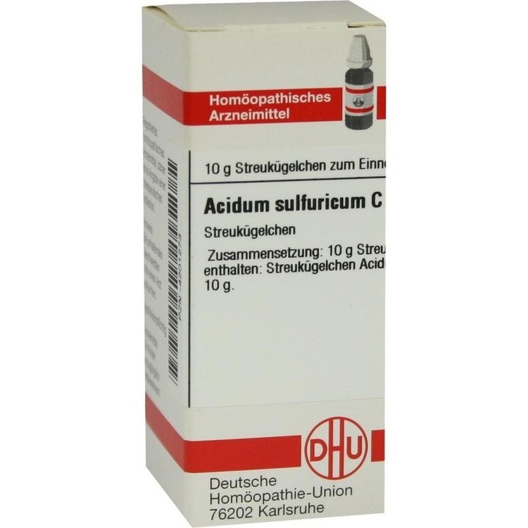 ACIDUM SULFURICUM C 30 Globuli 10 g