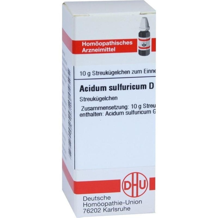 ACIDUM SULFURICUM D 30 Globuli 10 g