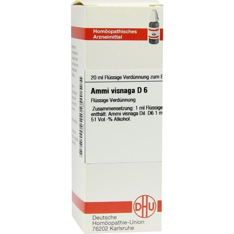 AMMI VISNAGA D 6 Dilution 20 ml