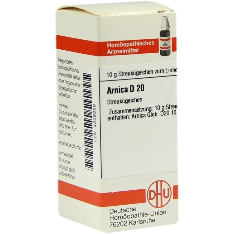 ARNICA D 20 Globuli 10 g