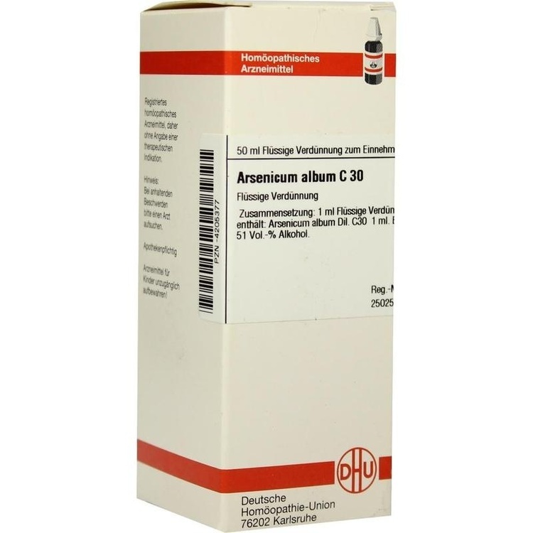 ARSENICUM ALBUM C 30 Dilution 50 ml