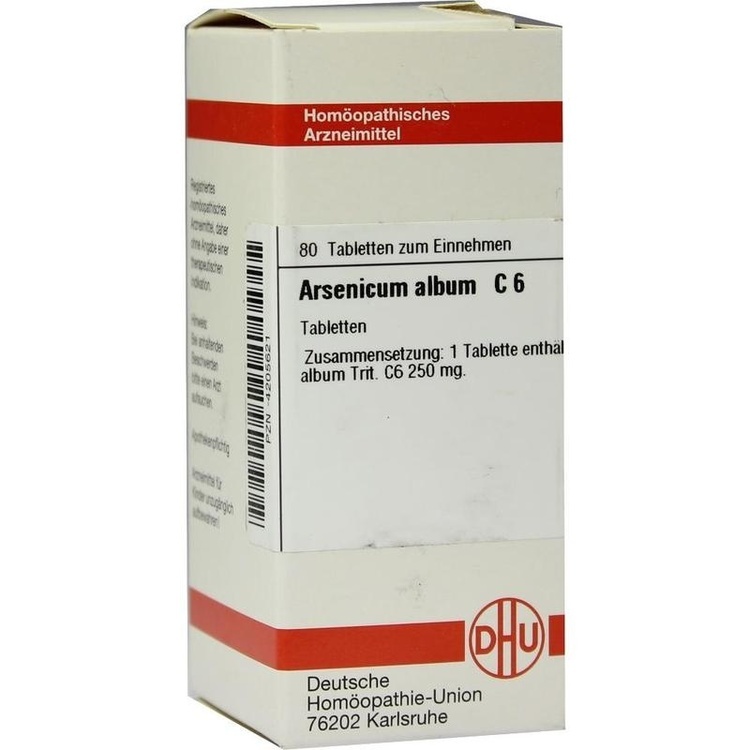 ARSENICUM ALBUM C 6 Tabletten 80 St