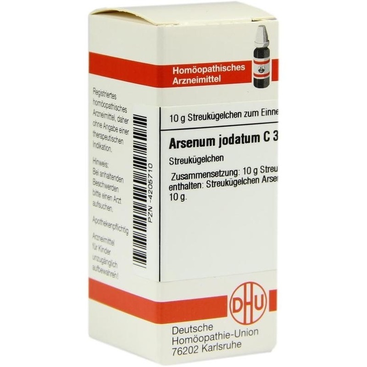 ARSENUM JODATUM C 30 Globuli 10 g