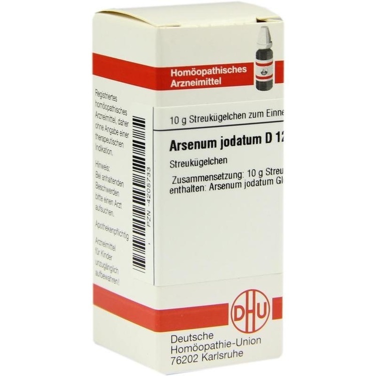 ARSENUM JODATUM D 12 Globuli 10 g