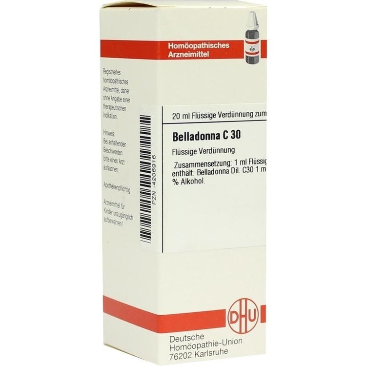 BELLADONNA C 30 Dilution 20 ml