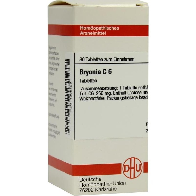 BRYONIA C 6 Tabletten 80 St