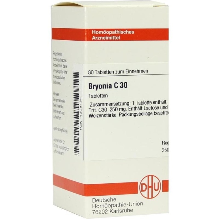 BRYONIA C 30 Tabletten 80 St