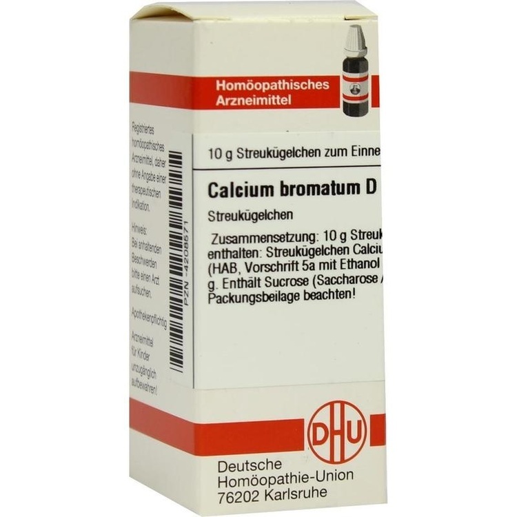 CALCIUM BROMATUM D 6 Globuli 10 g