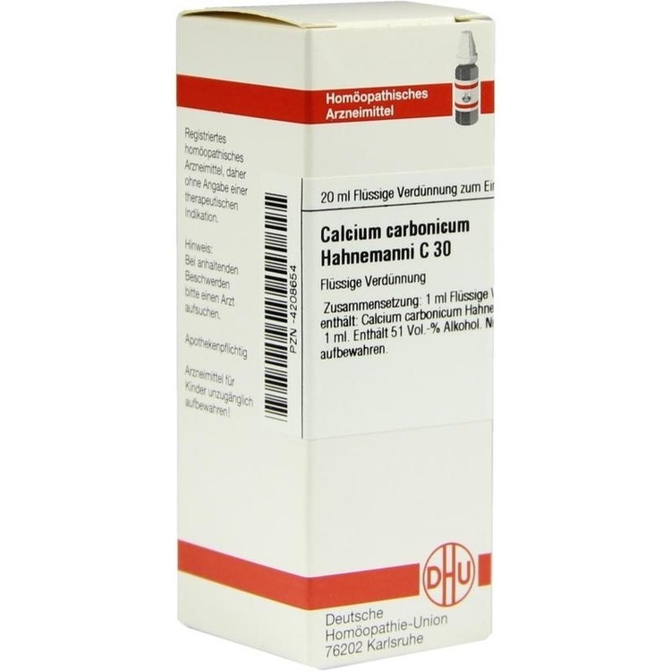 CALCIUM CARBONICUM Hahnemanni C 30 Dilution 20 ml