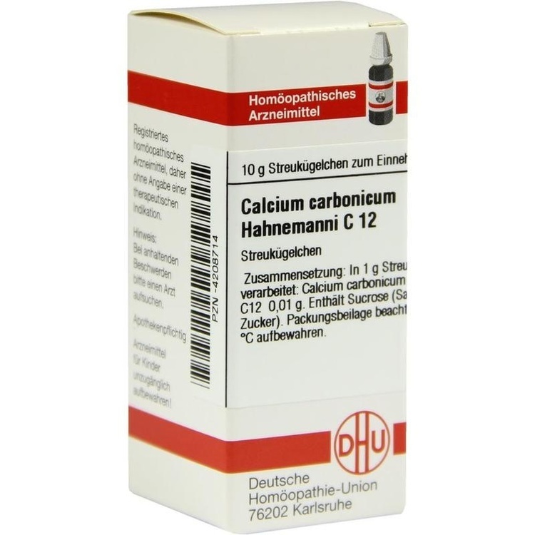 CALCIUM CARBONICUM Hahnemanni C 12 Globuli 10 g