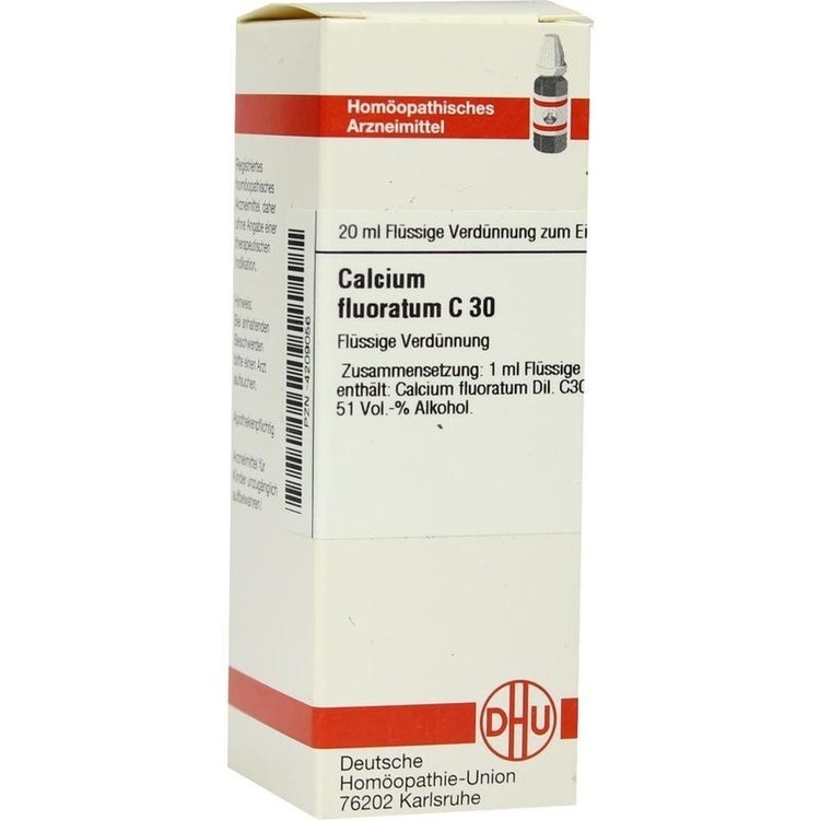 CALCIUM FLUORATUM C 30 Dilution 20 ml