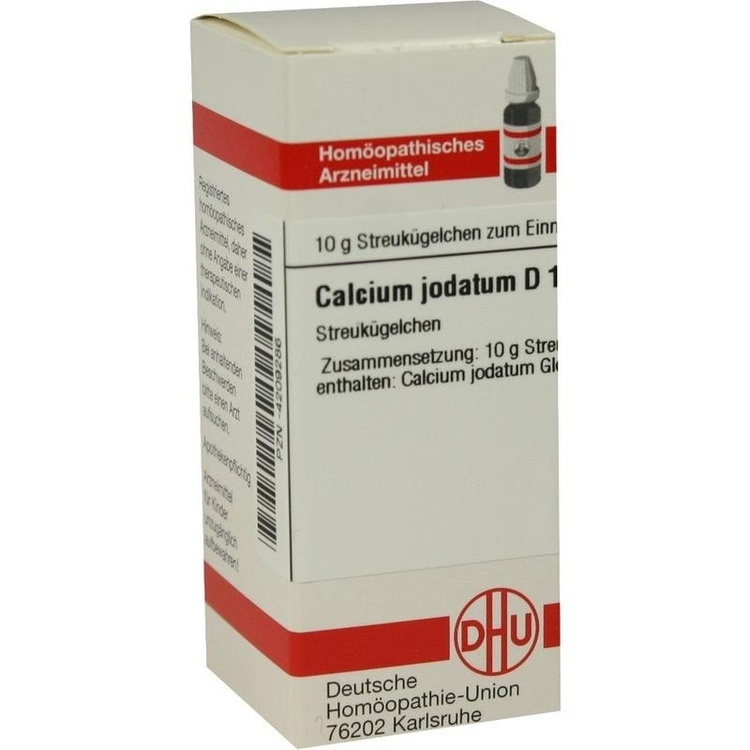 CALCIUM JODATUM D 12 Globuli 10 g