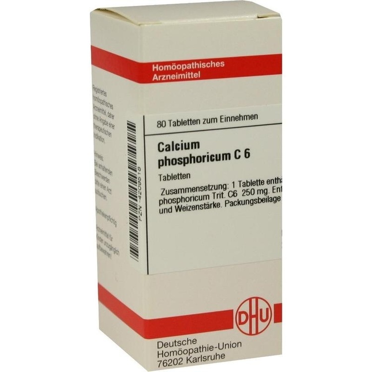 CALCIUM PHOSPHORICUM C 6 Tabletten 80 St