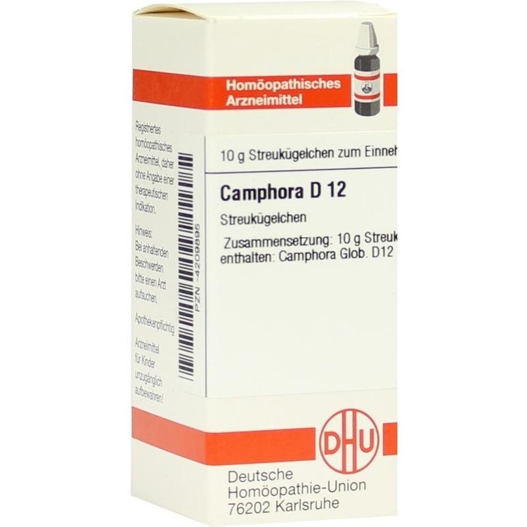 CAMPHORA D 12 Globuli 10 g