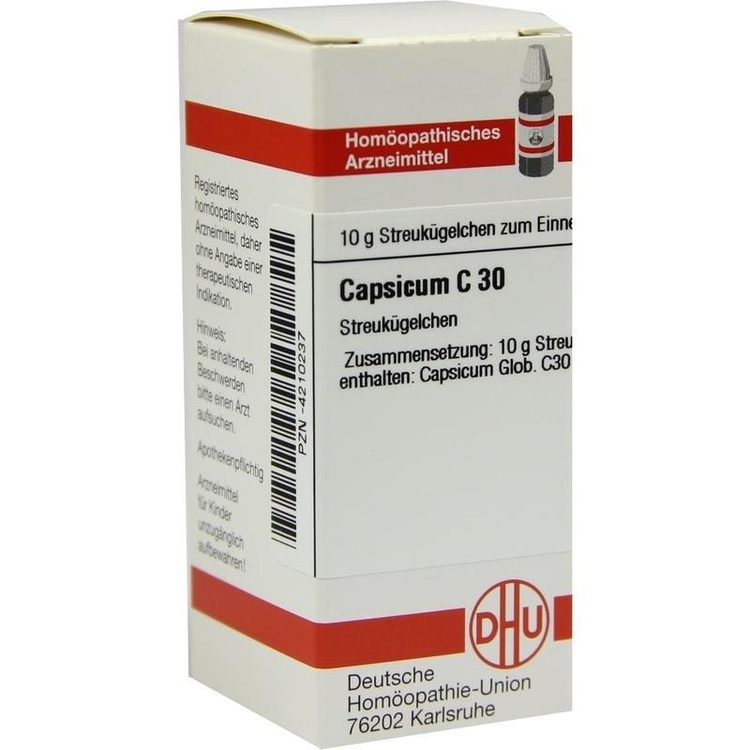 CAPSICUM C 30 Globuli 10 g