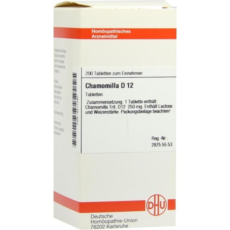 CHAMOMILLA D 12 Tabletten 200 St